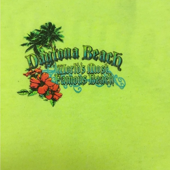 DAYTONA BEACH WORLDS MOST FAMOUS BEACH T SHIRT S - Picture 2 of 5